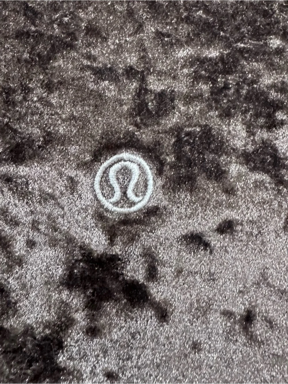 Lululemon Brown Ready To Crush Velvet Joggers chrome velour